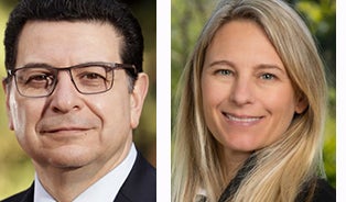 Rodolfo Torres and Nicole Cleary